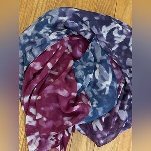 Colorful Abstract Print Women's Fashion Scarf by Loft